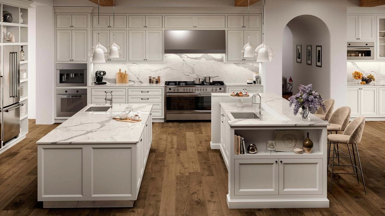 Are Porcelain Slabs Good for Countertops? Statuario Supremo Porcelain Slab in White Marble Look Good For Countertop