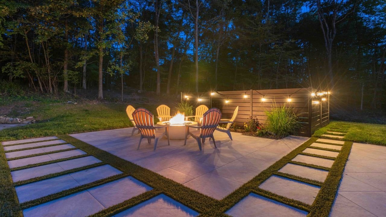 White Pavers for Veranda