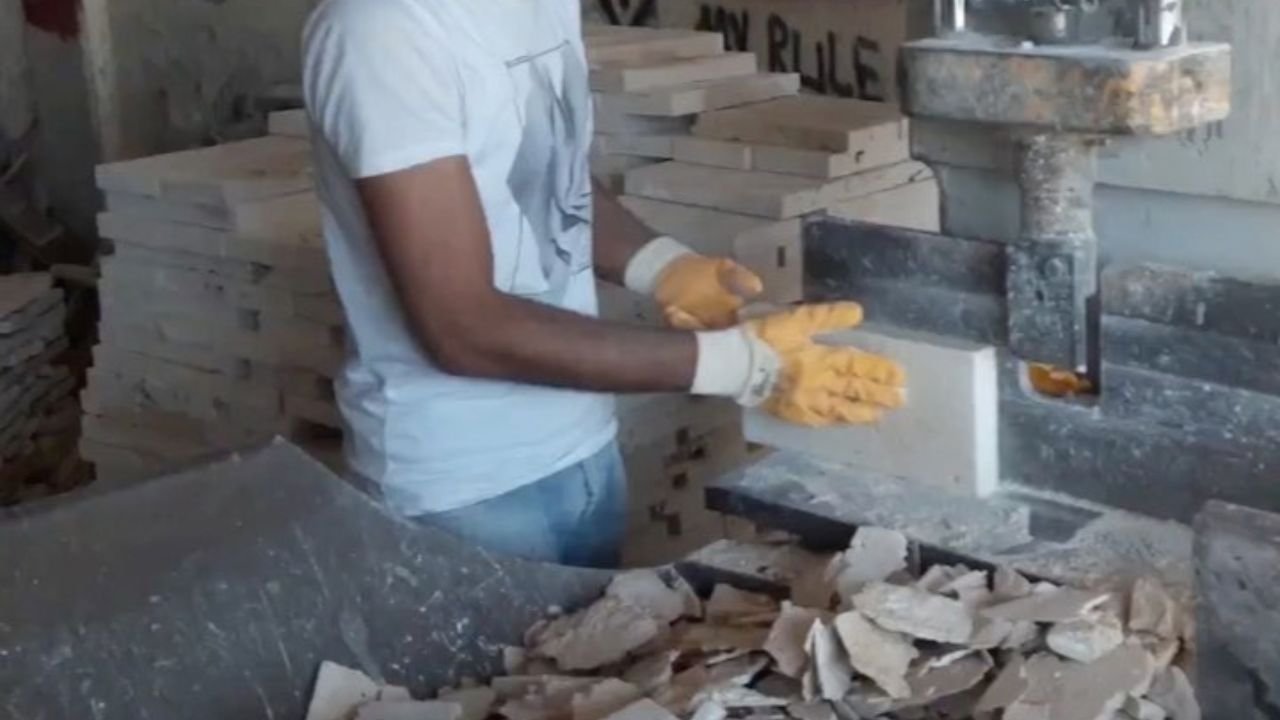 Wet Saw vs Angle Grinder How to cut veneer stone